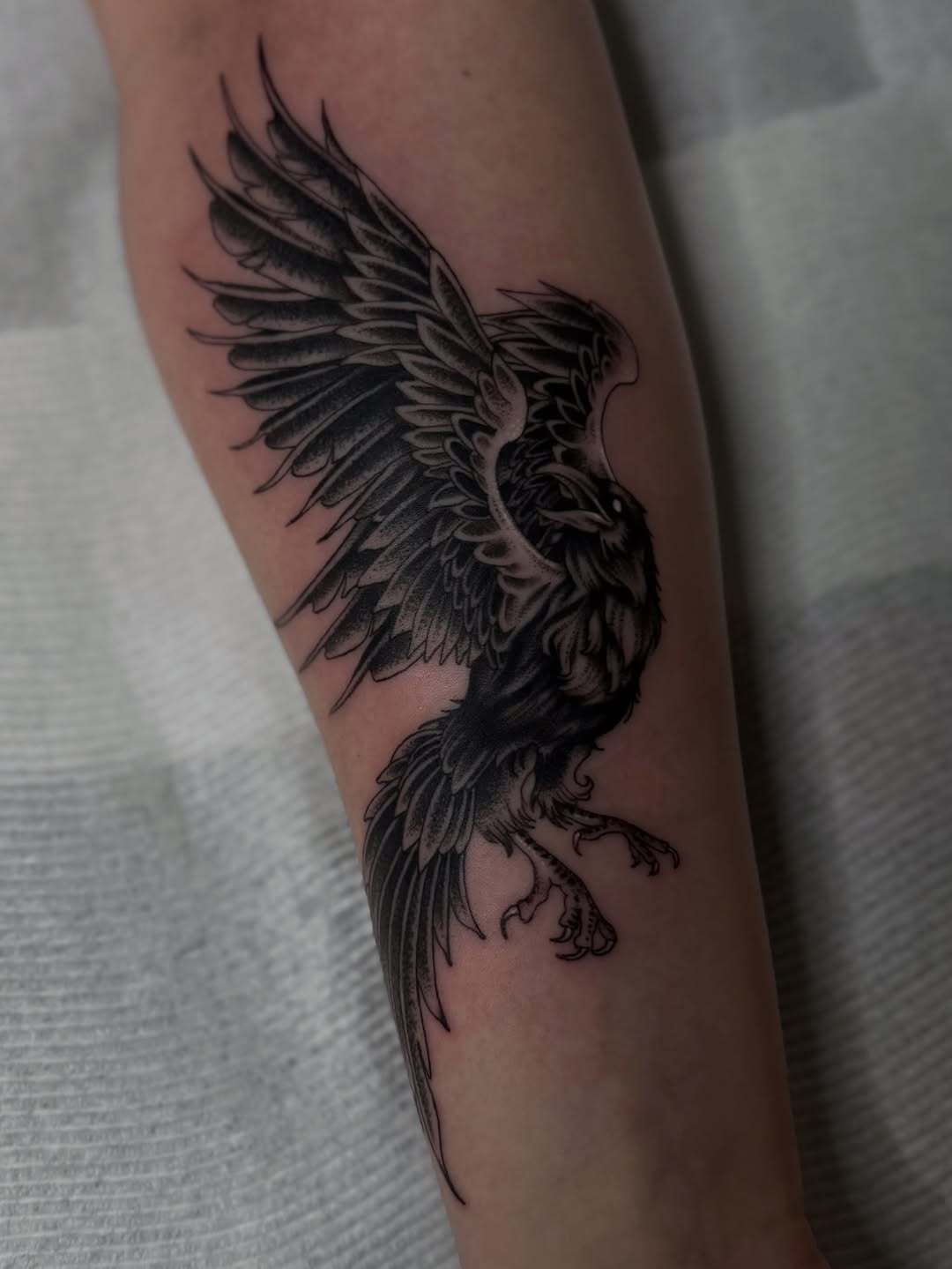 Tattoo by @tattoosbyilona โ black_and_grey, illustrative
