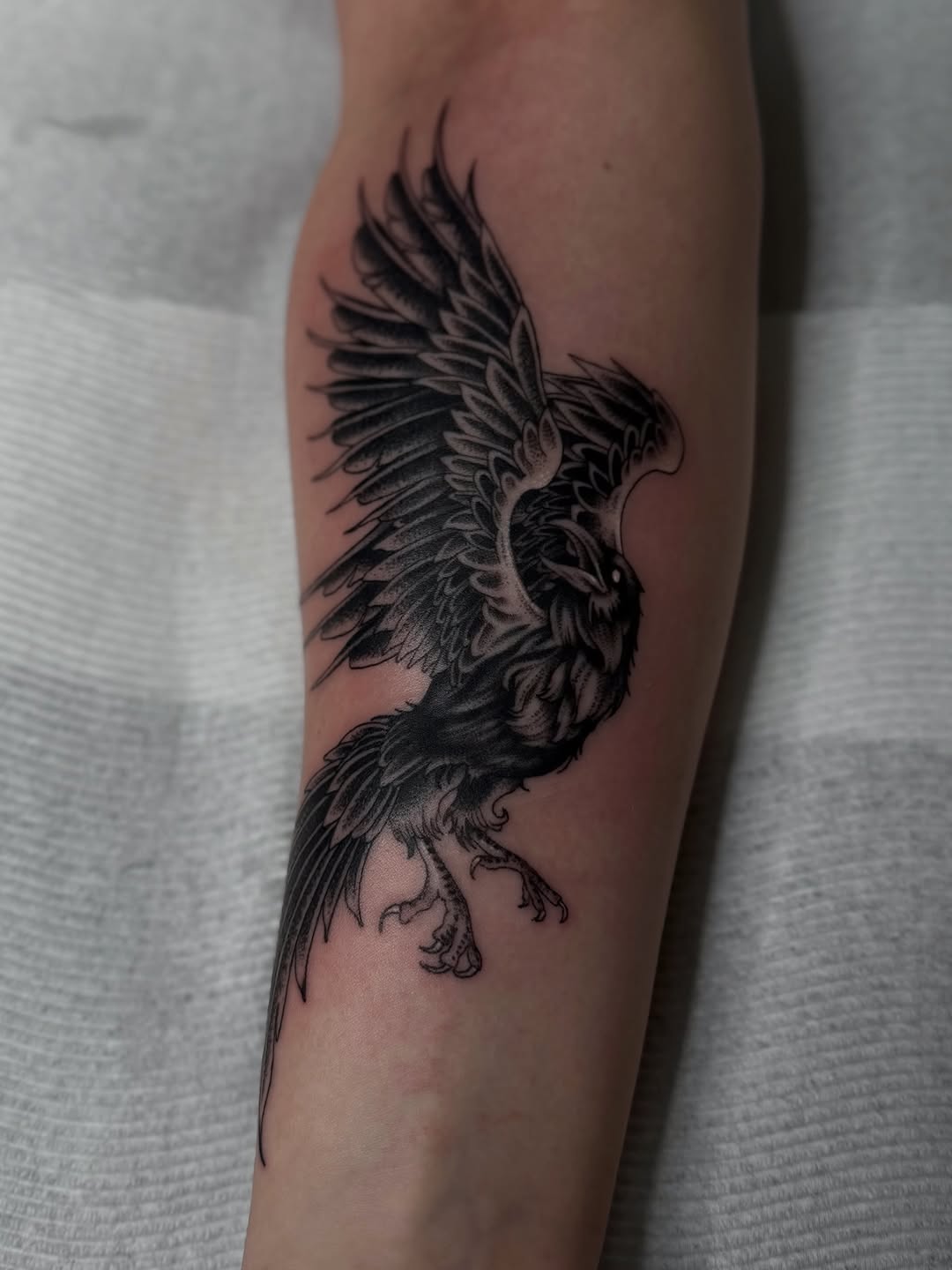 Tattoo by @tattoosbyilona โ blackwork, illustrative