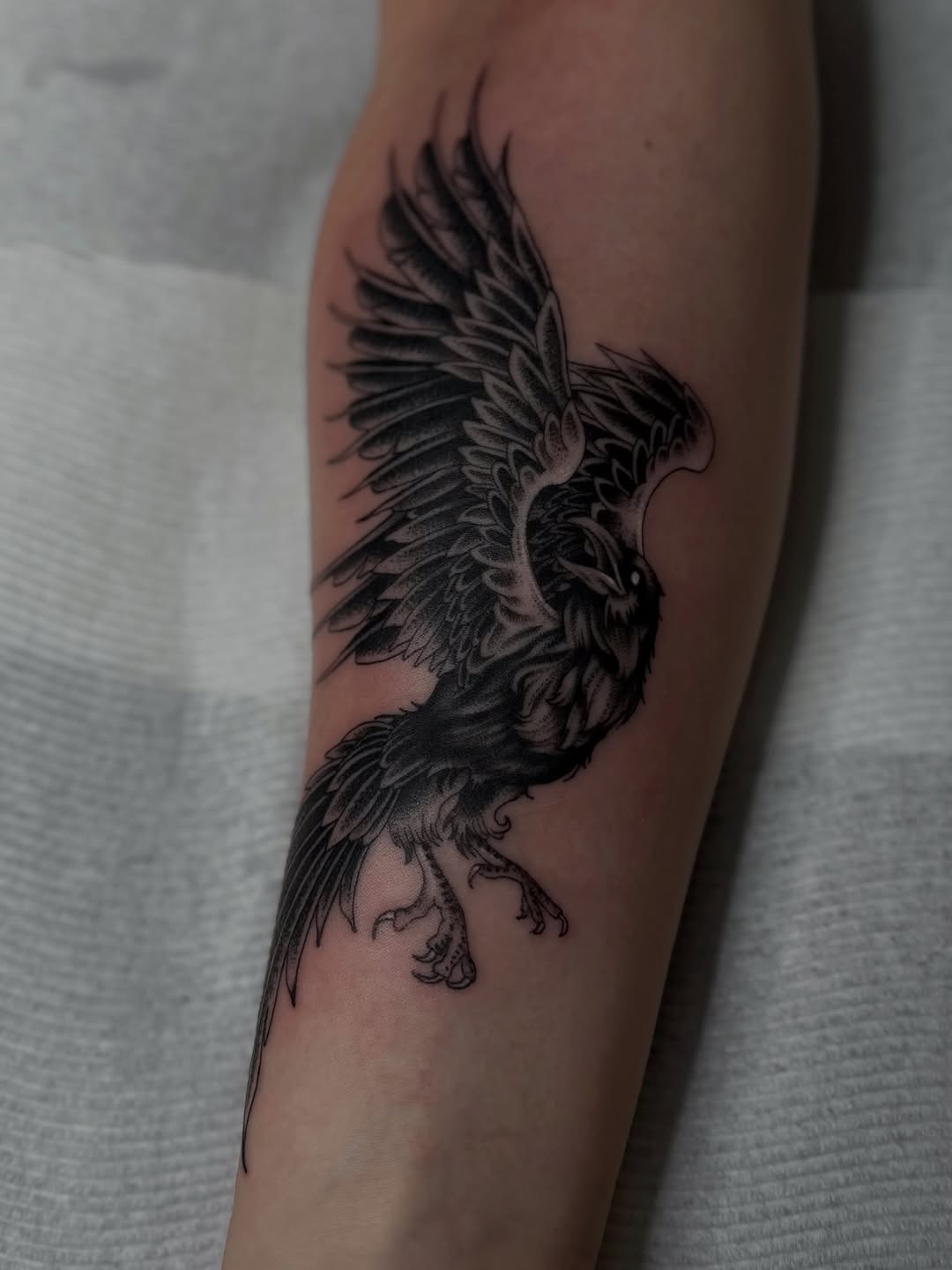 Tattoo by @tattoosbyilona โ black_and_grey, realism
