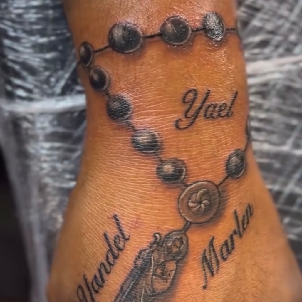 Tattoo by @christtelleink β black_and_grey, lettering_script