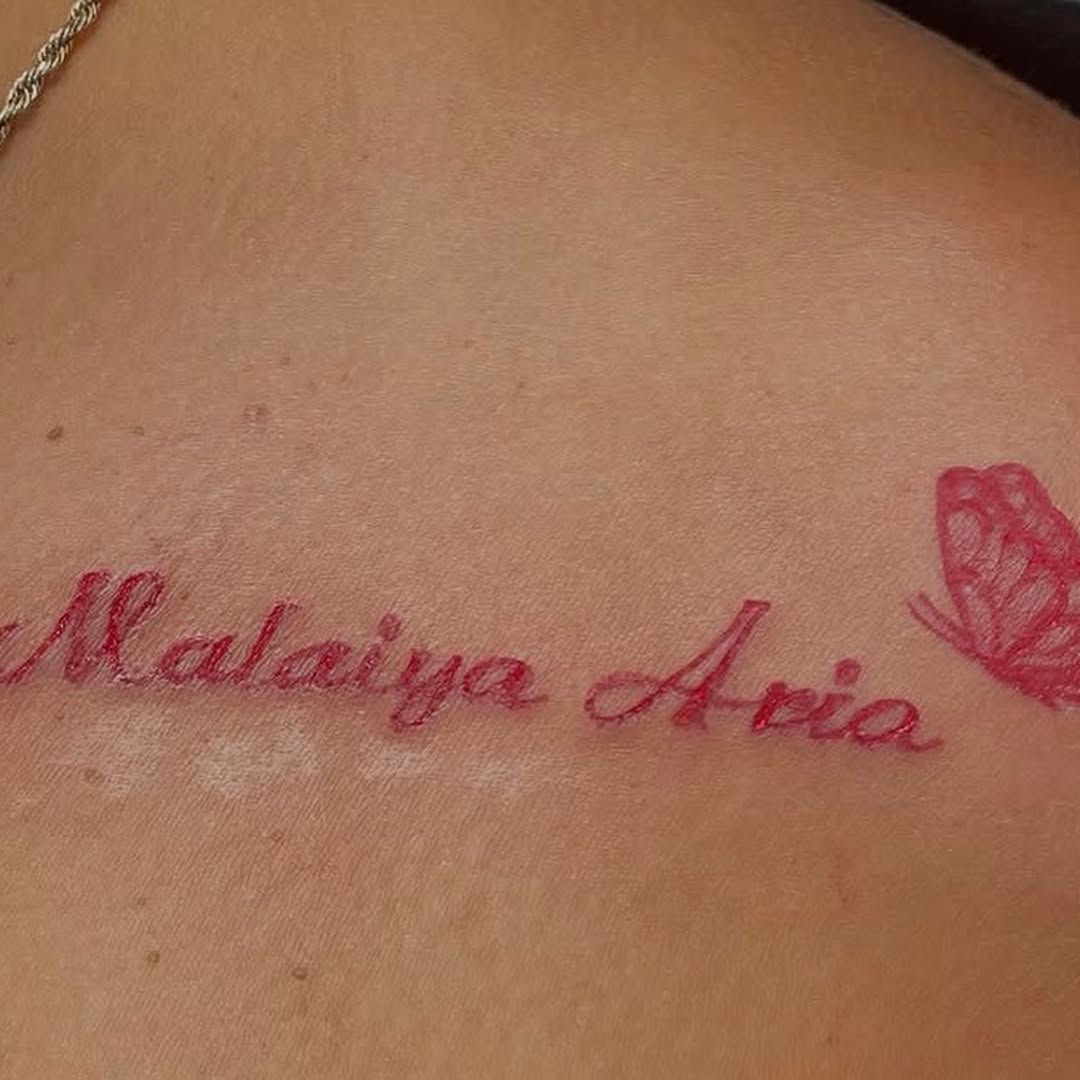 Tattoo by @christtelleink β lettering_script, fine_line