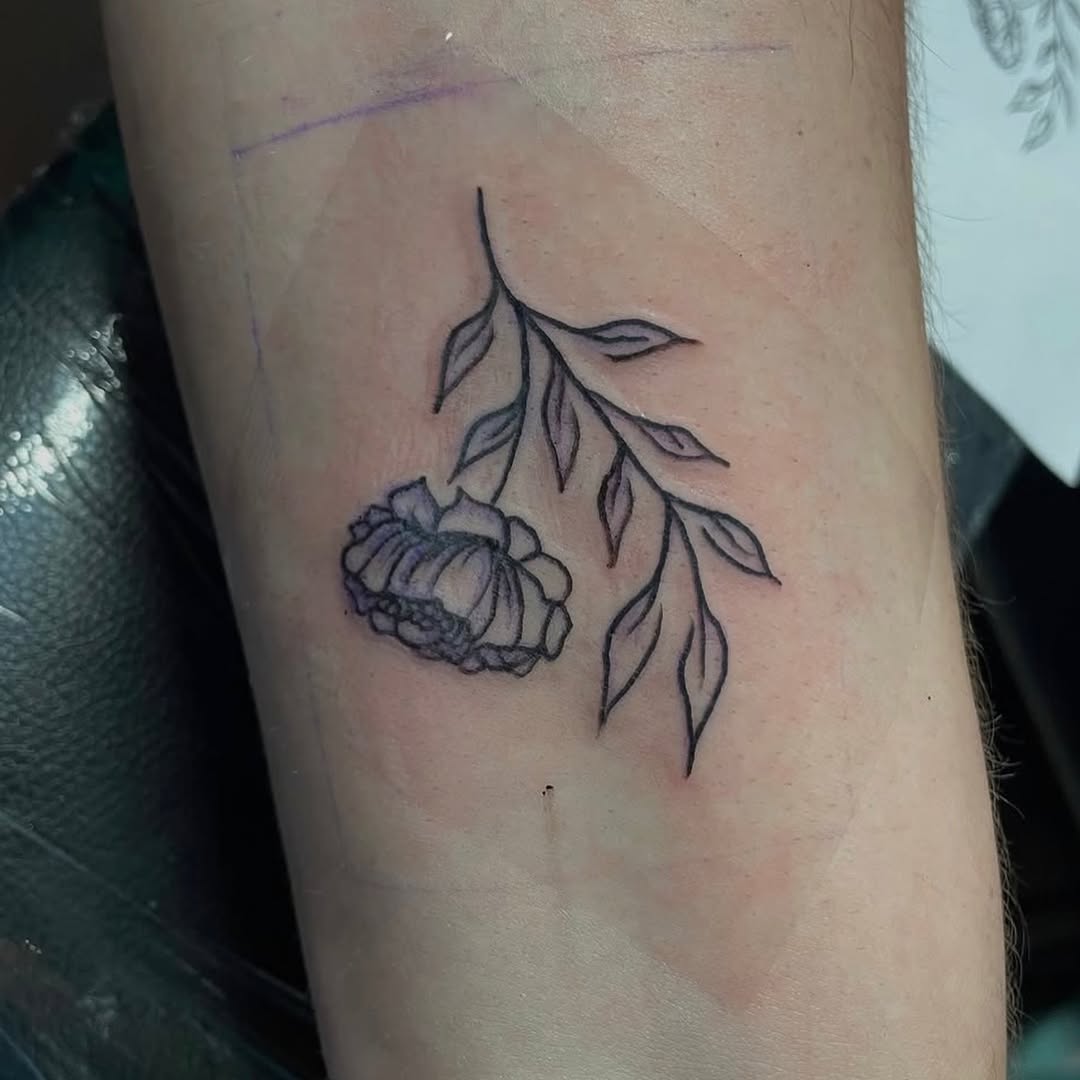 Tattoo by @christtelleink β fine_line