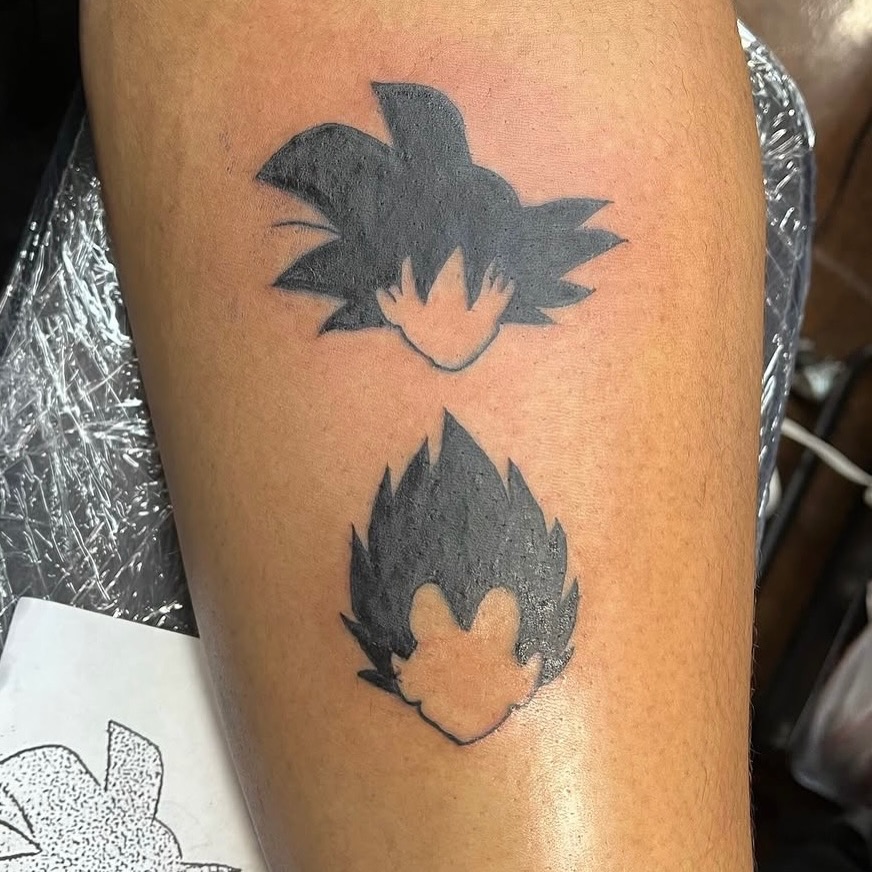 Tattoo by @christtelleink β anime, blackwork
