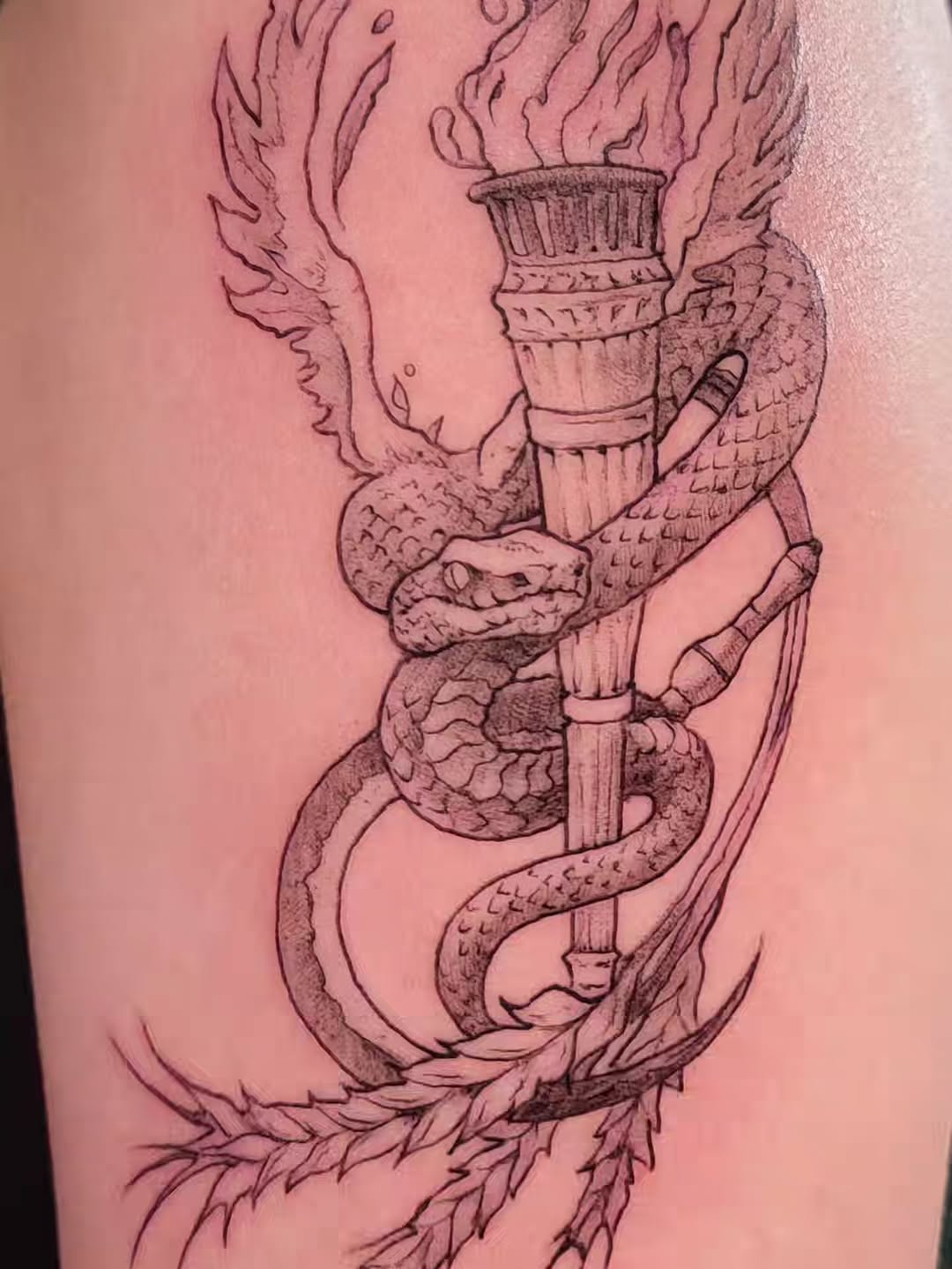 Tattoo by @nana_nathan โ black_and_grey