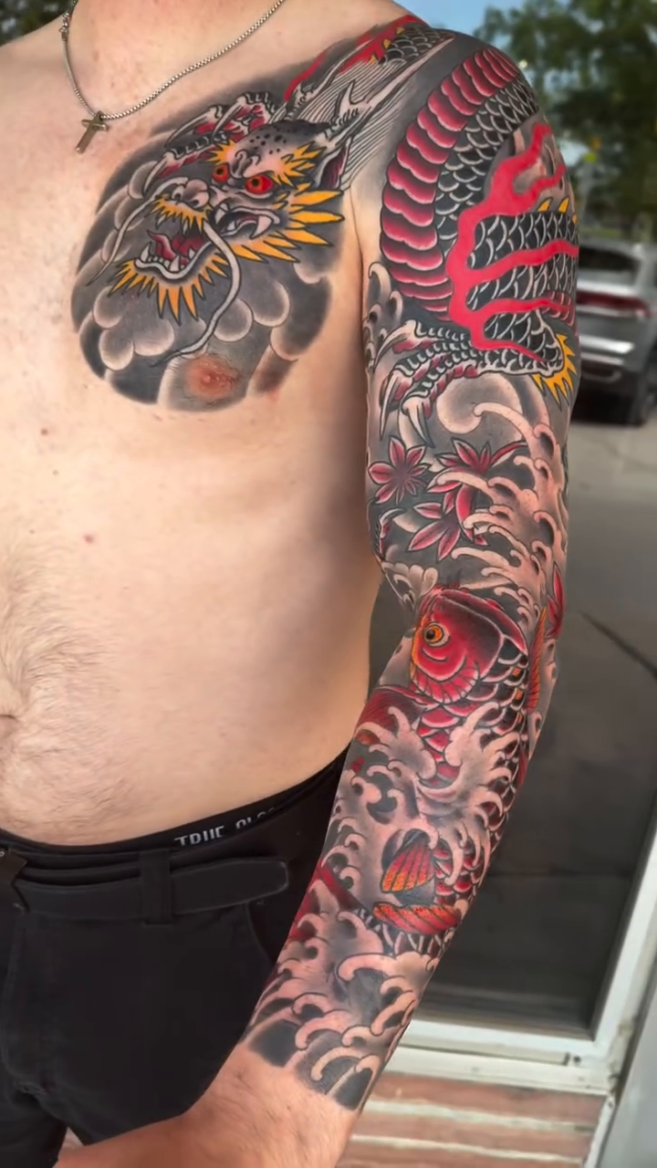 Tattoo by @mikediamond151 — japanese_irezumi, illustrative