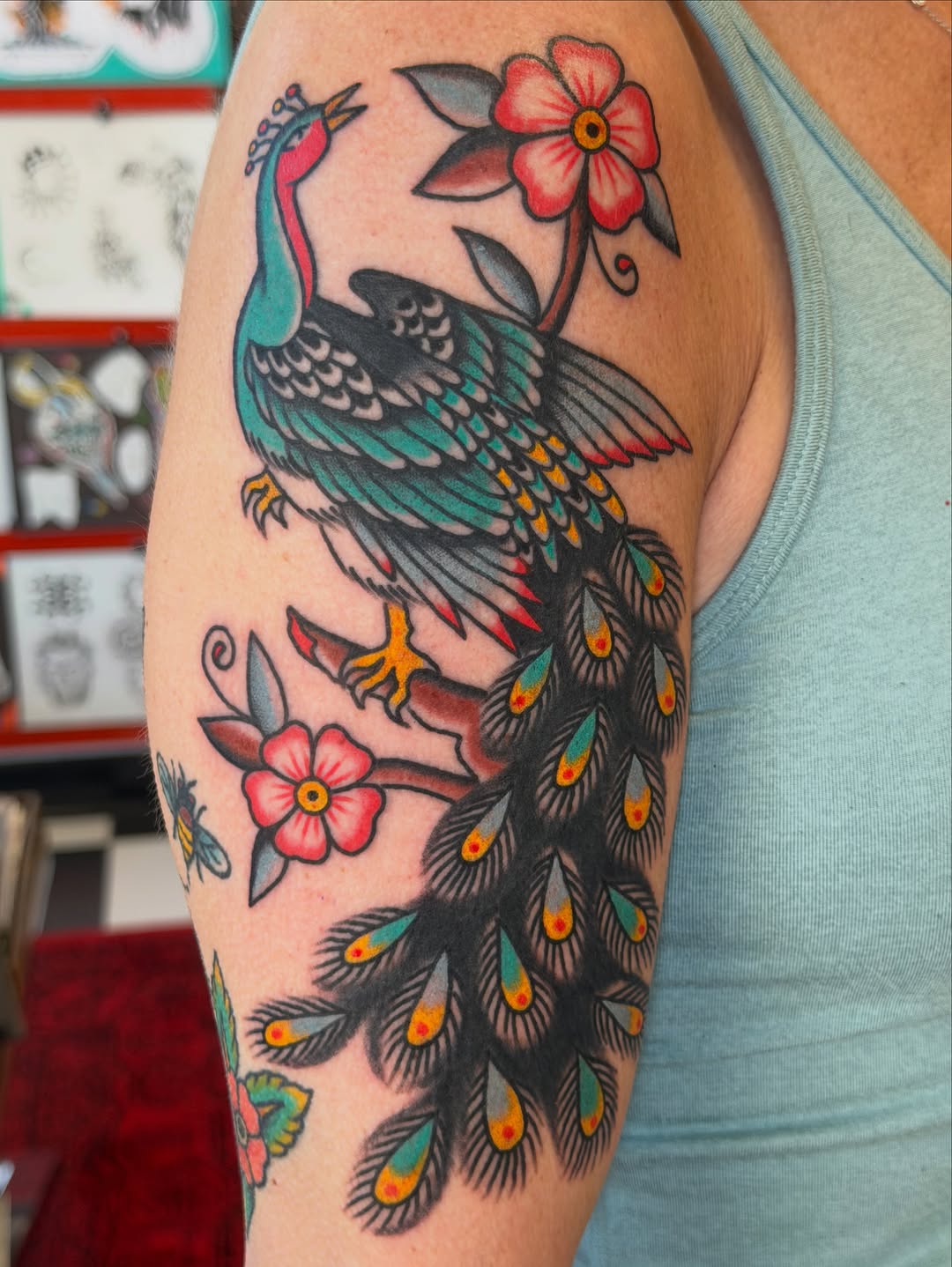 Tattoo by @biancafeliciamaria — american_traditional, illustrative