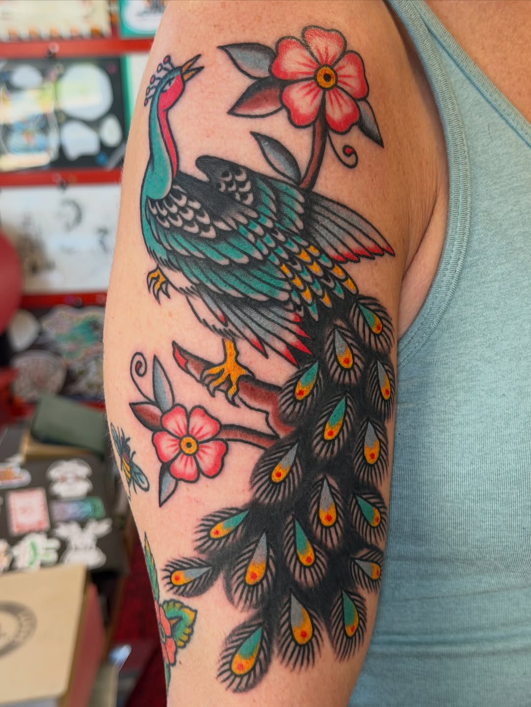 Tattoo by @biancafeliciamaria — american_traditional, illustrative