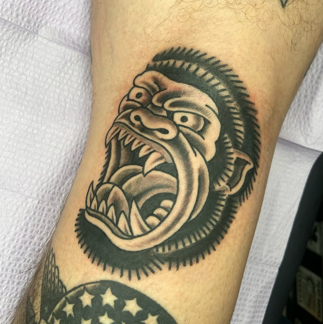 Tattoo by @nicholasmcevoytattoo — american_traditional, black_and_grey