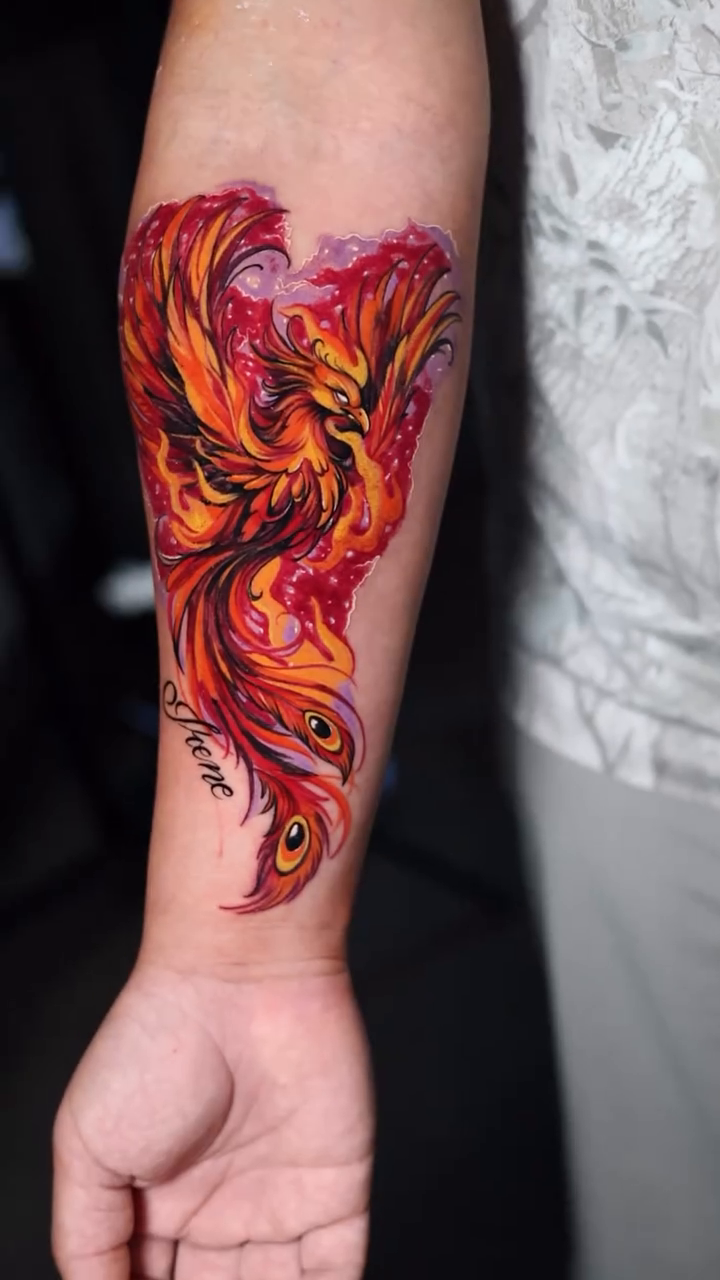 Tattoo by @bigg_pimpingg — illustrative, watercolor