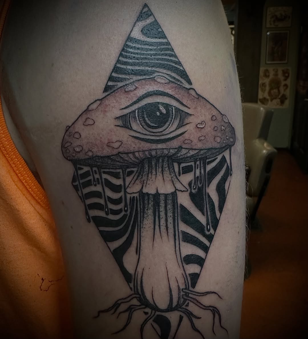 Tattoo by @wes_does_stuff — black_and_grey, illustrative