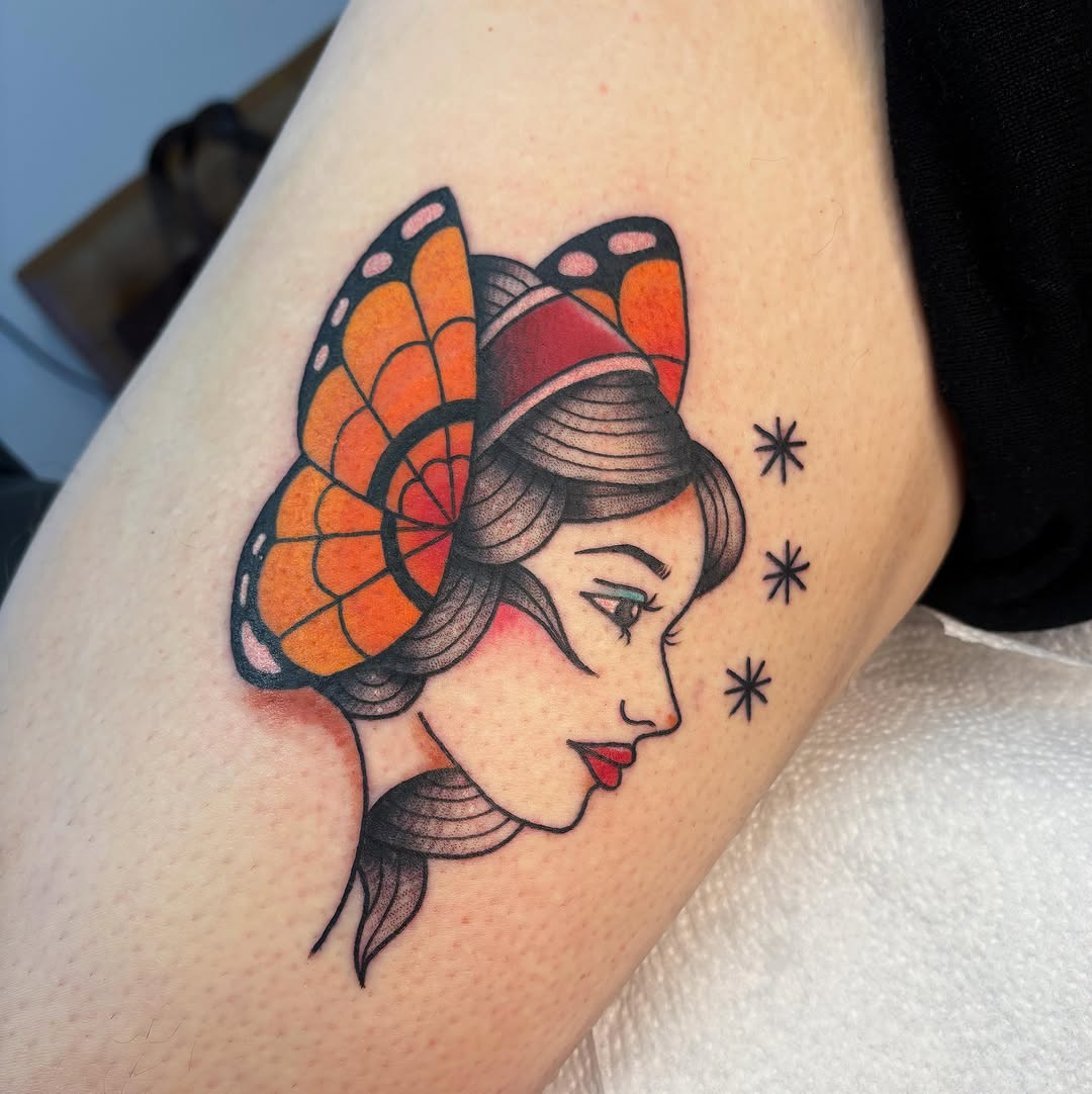 Tattoo by @xxhoneyxdripxx — american_traditional