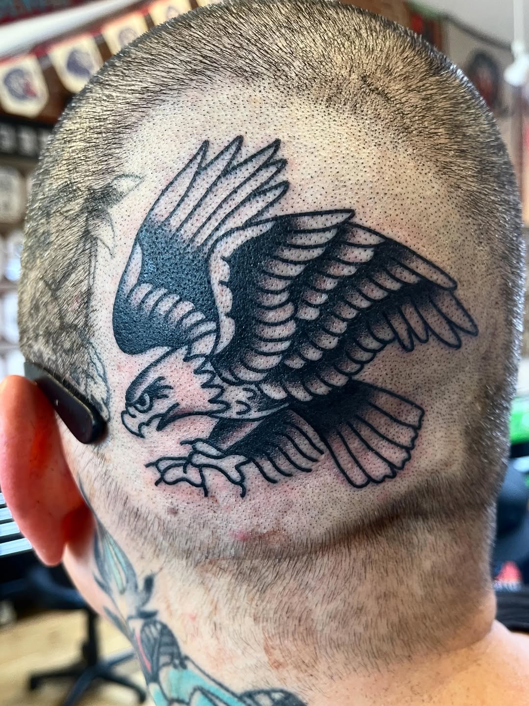 Tattoo by @reisbecktattooer — american_traditional, blackwork