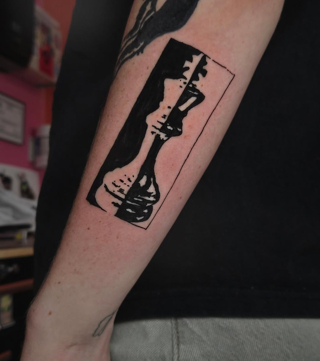 Tattoo by @bugpin7rl โ blackwork