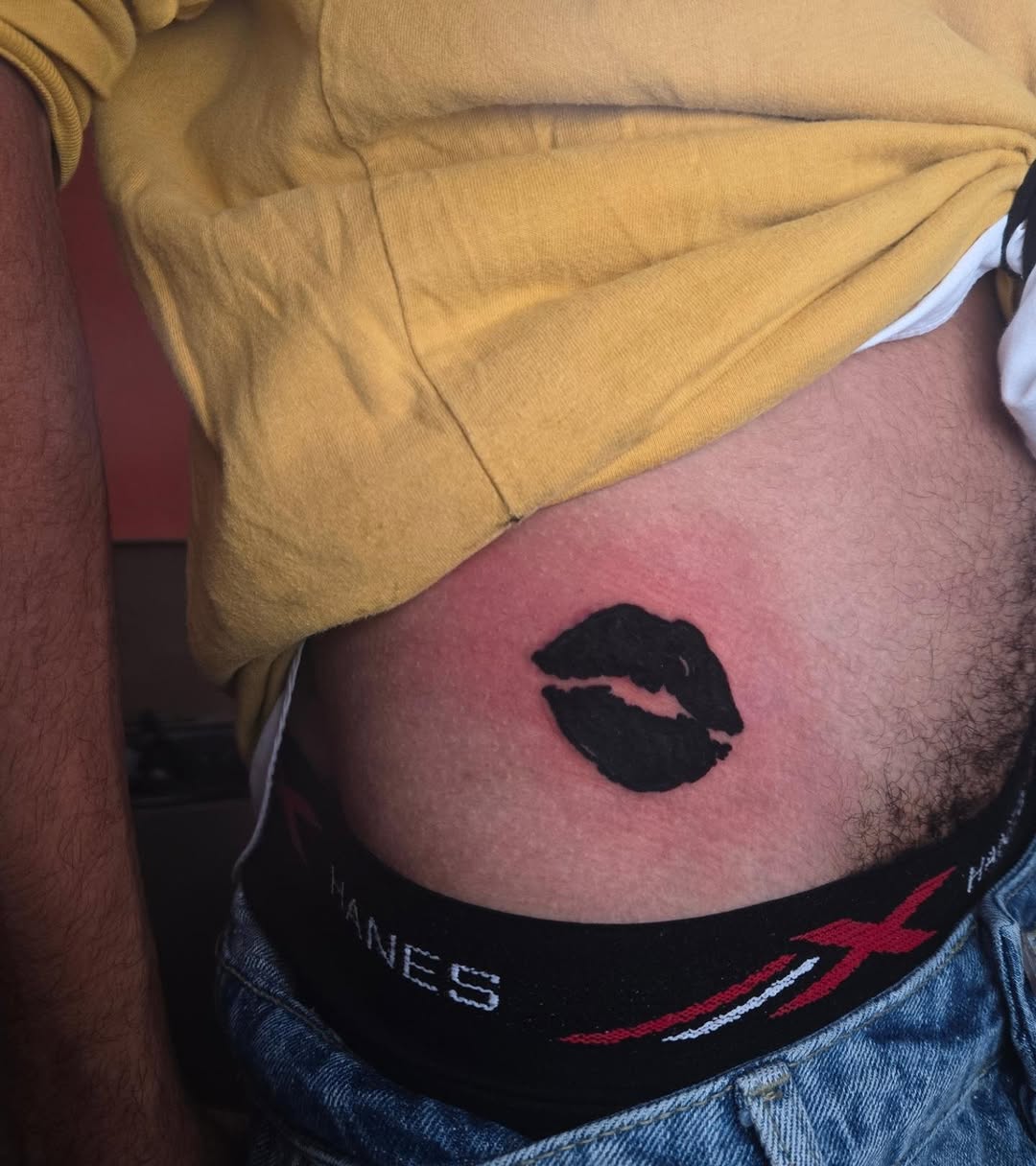 Tattoo by @bugpin7rl โ blackwork