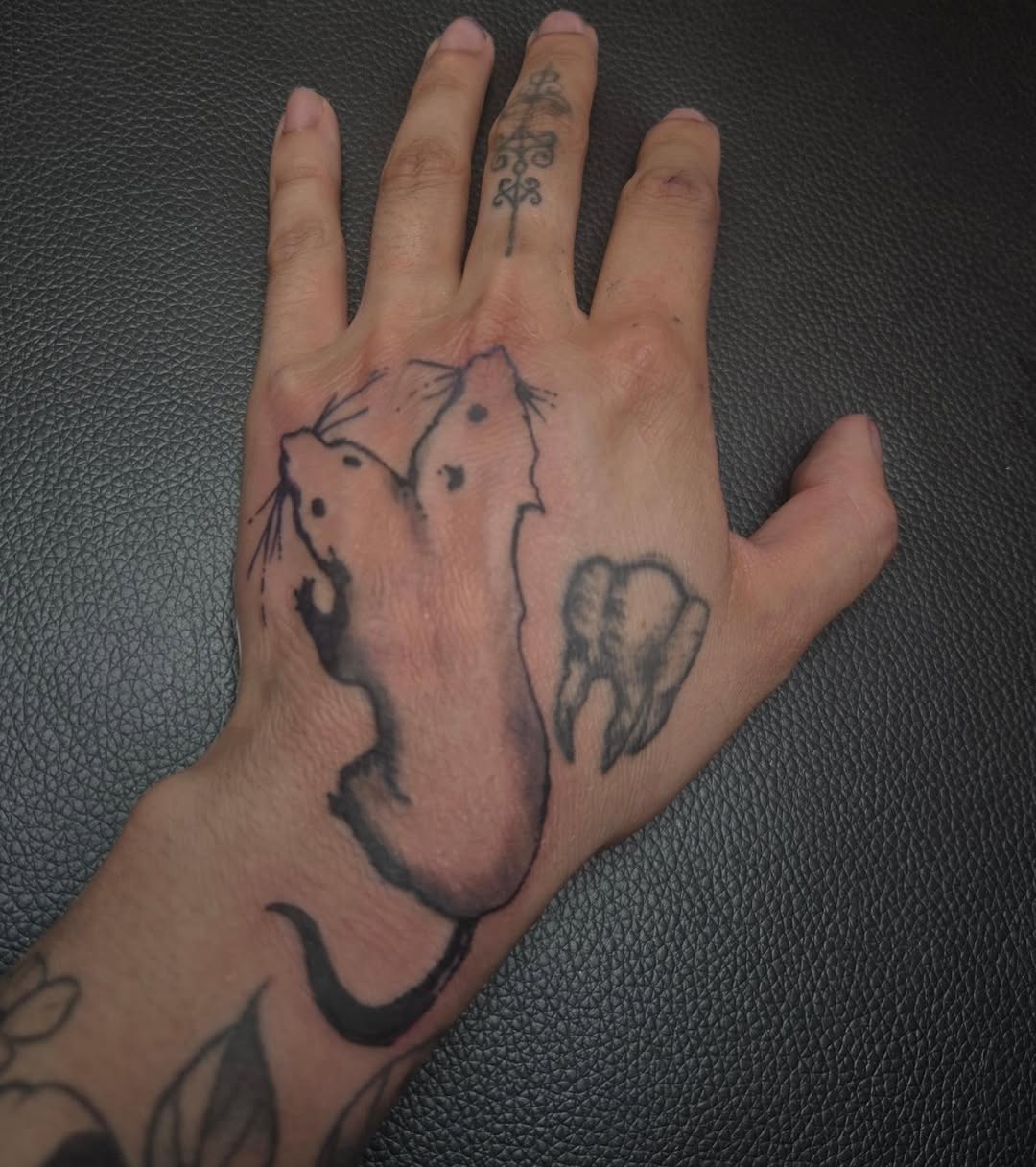 Tattoo by @bugpin7rl โ black_and_grey, dark_realism