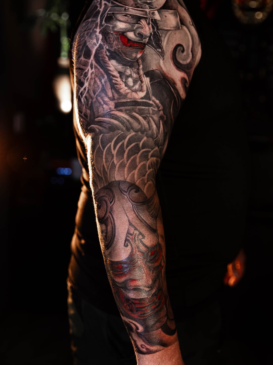 Tattoo by @1kc_laurenbeee β realism, japanese_irezumi