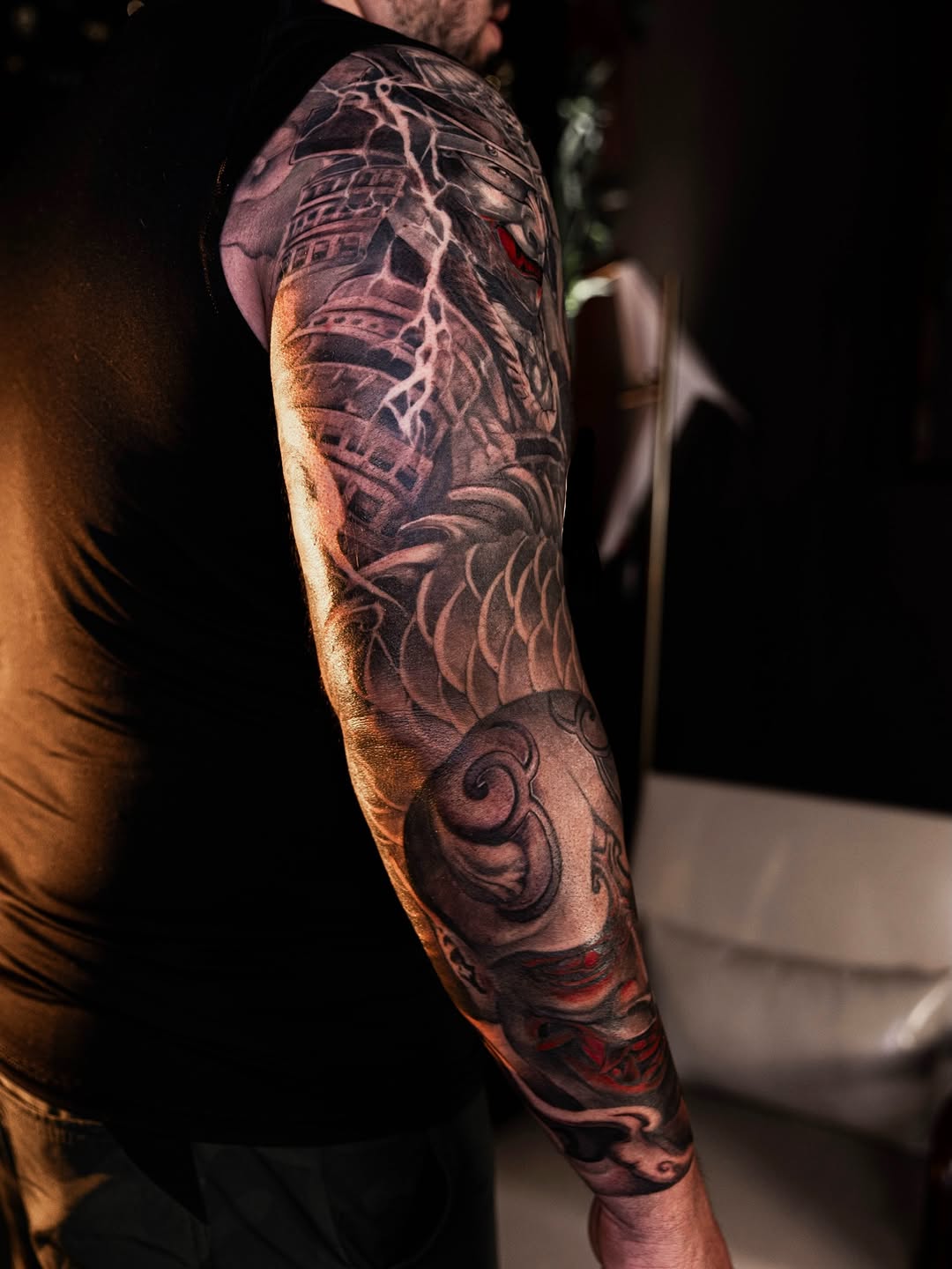 Tattoo by @1kc_laurenbeee β realism, black_and_grey