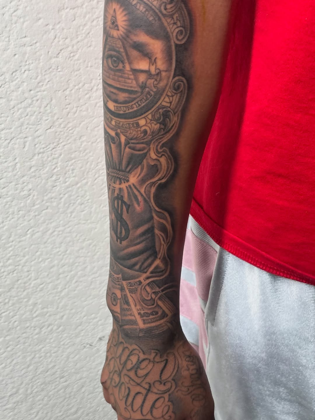 Tattoo by @tattoosbyadrian โ black_and_grey