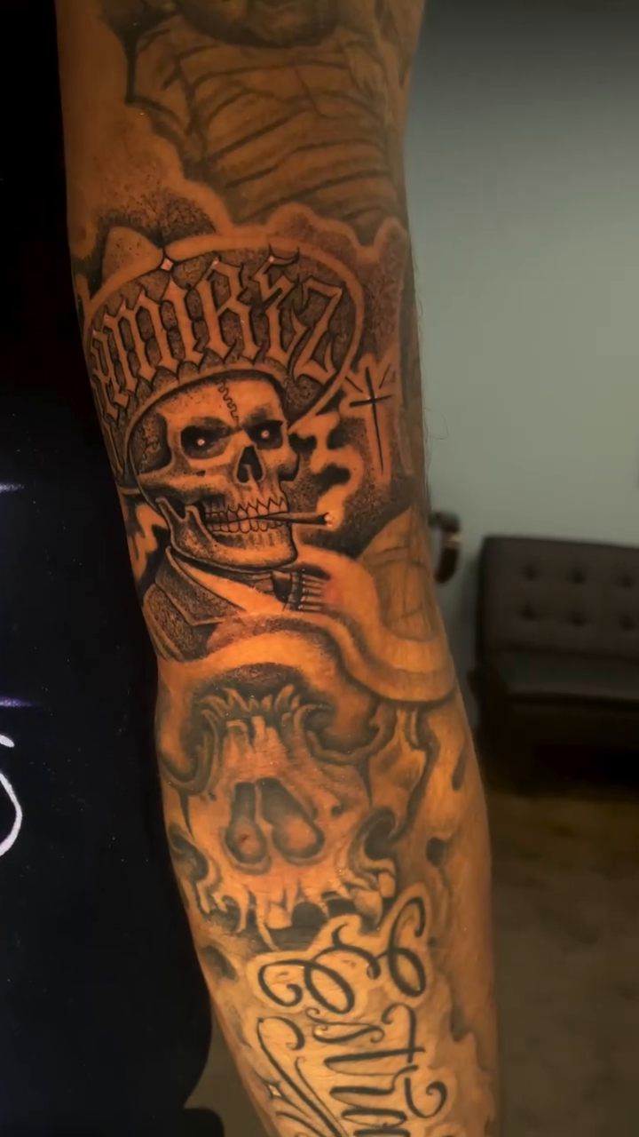 Tattoo by @ta2ese β black_and_grey, realism
