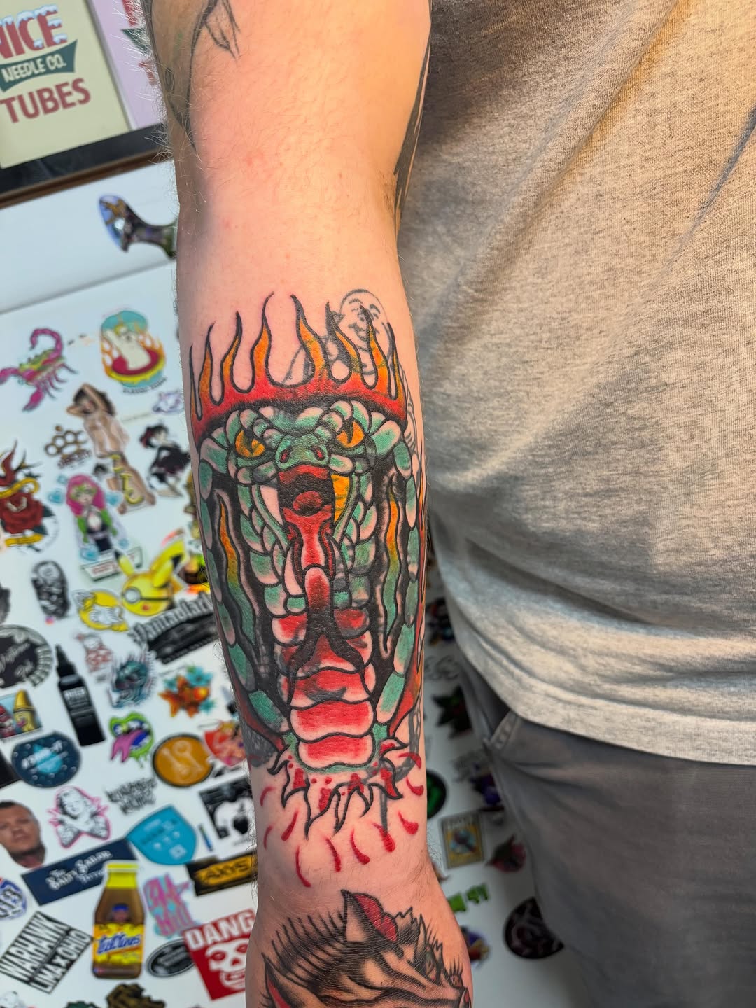 Tattoo by @tannerbrushtattooer โ american_traditional