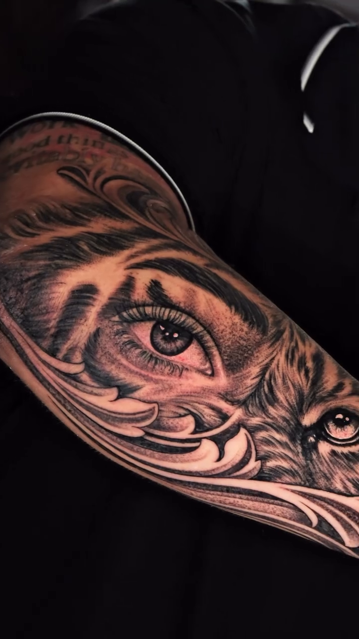 Tattoo by @jackitsforever — realism, black_and_grey
