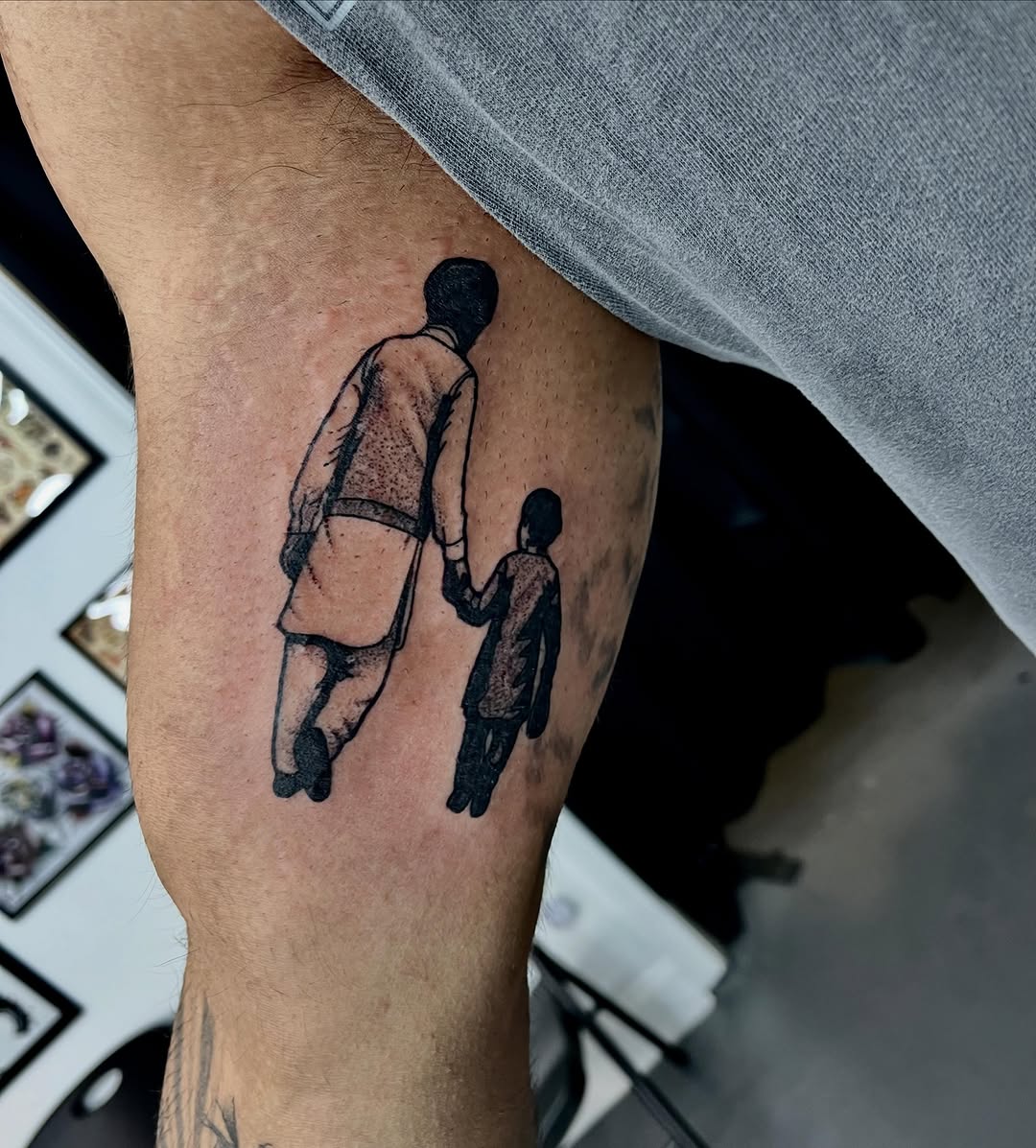 Tattoo by @mccubbinks — black_and_grey