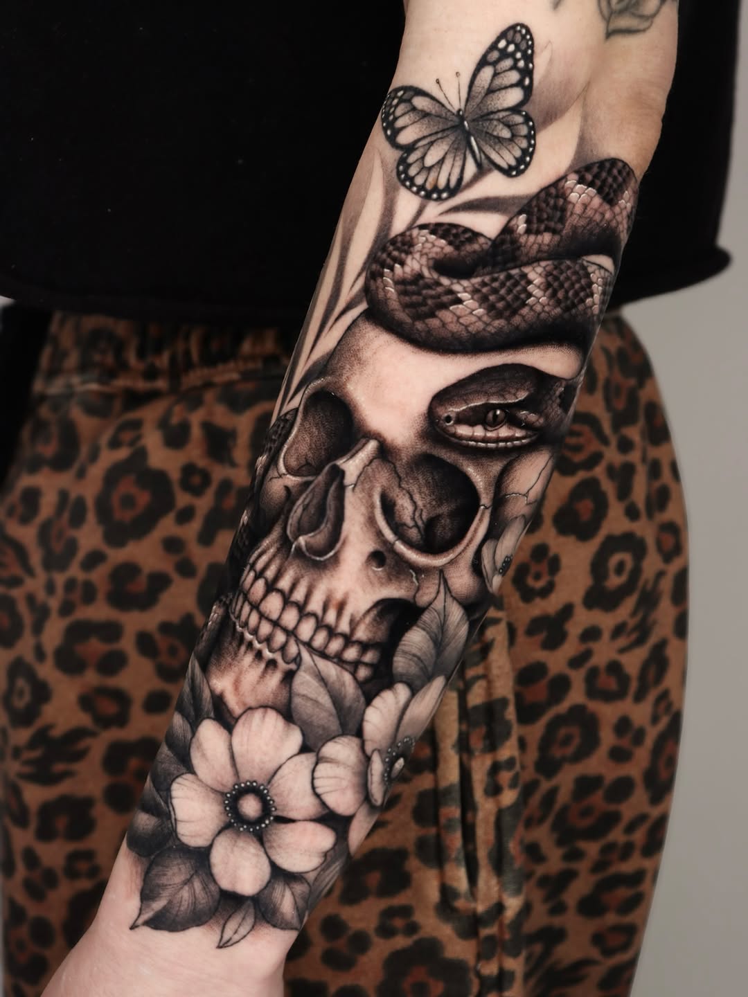 Tattoo by @jeffreindeltattoos — black_and_grey, realism