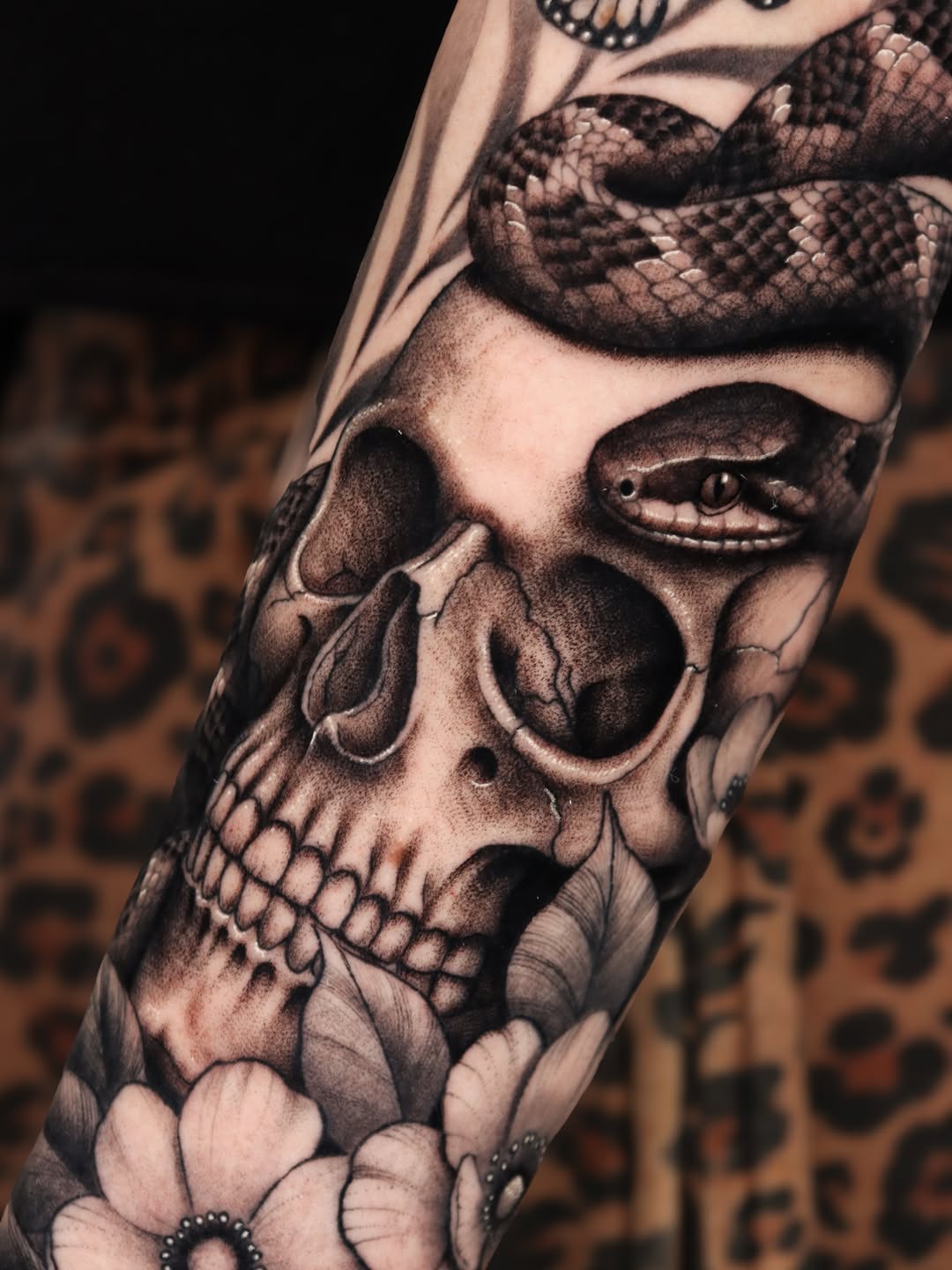 Tattoo by @jeffreindeltattoos — black_and_grey, realism
