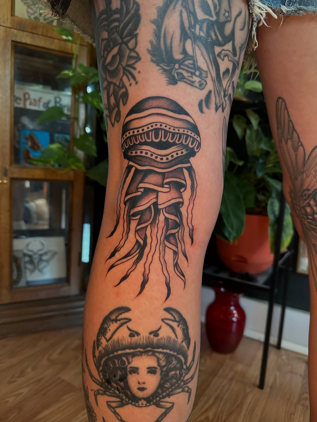 Tattoo by @maxpete — american_traditional, black_and_grey
