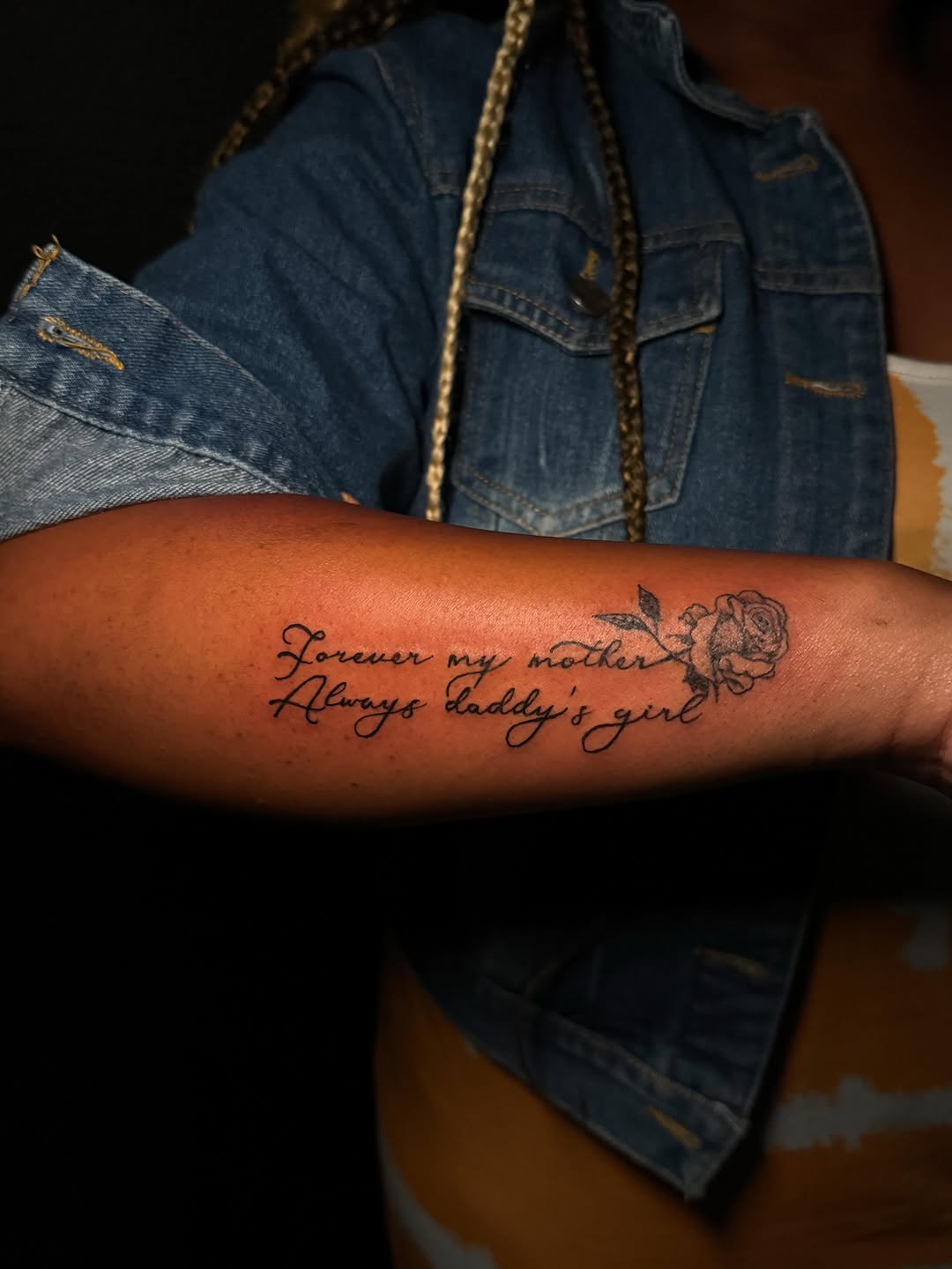 Tattoo by @jackieotats β lettering_script, fine_line