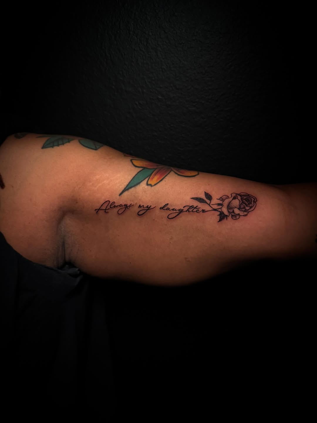 Tattoo by @jackieotats β fine_line, lettering_script