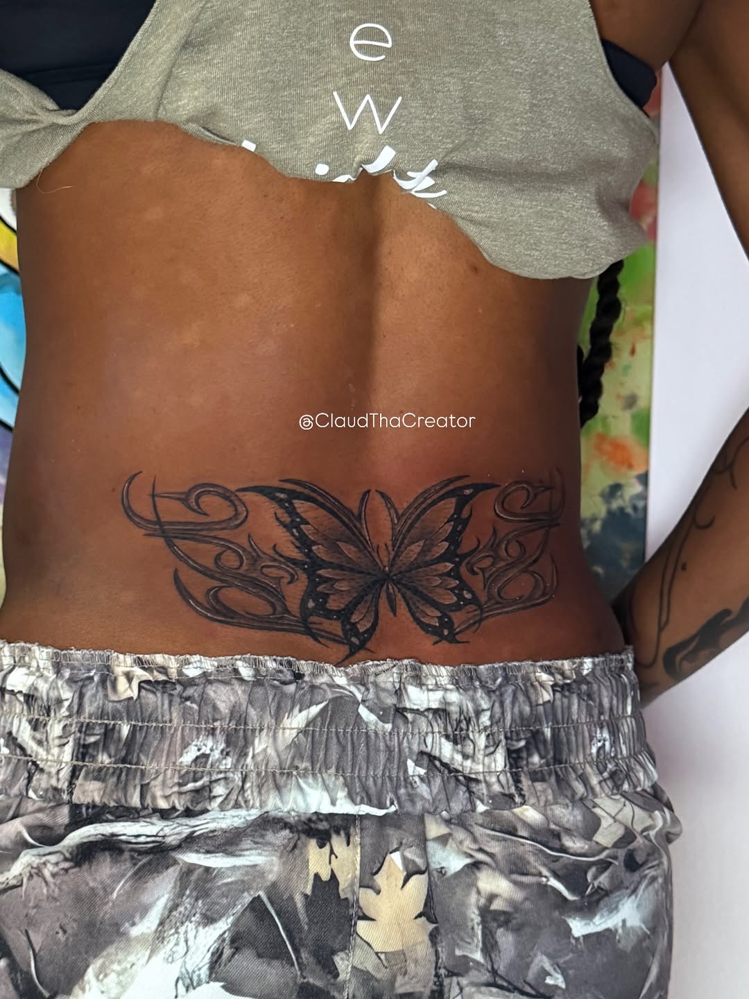 Tattoo by @claudthacreator — black_and_grey, ornamental