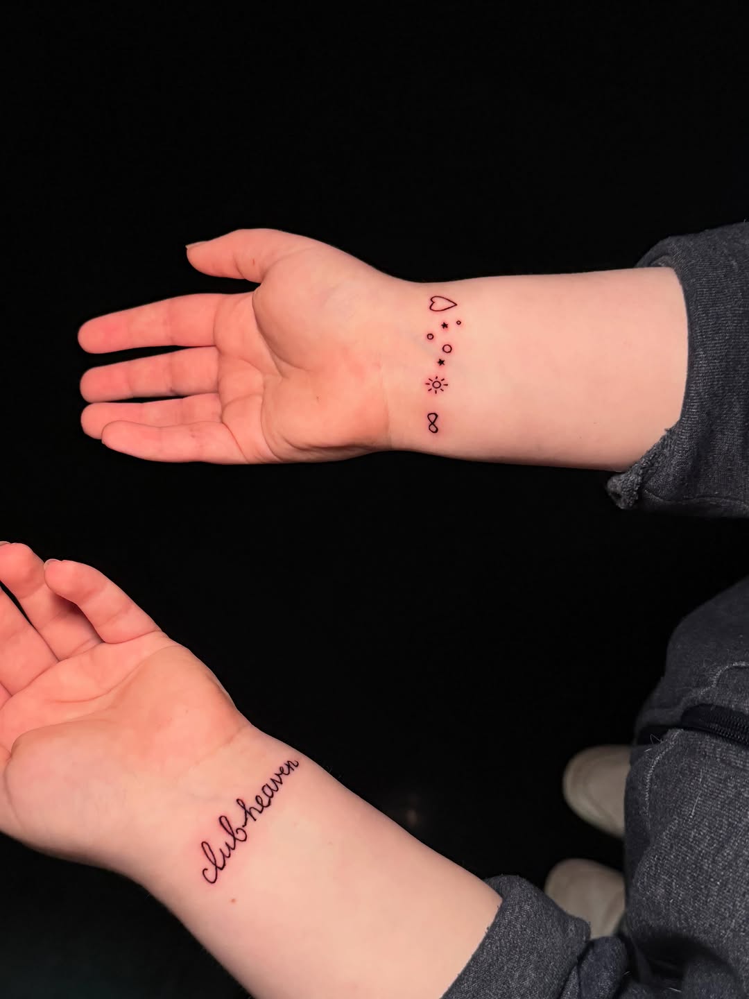 Tattoo by @jackieotats β fine_line, lettering_script