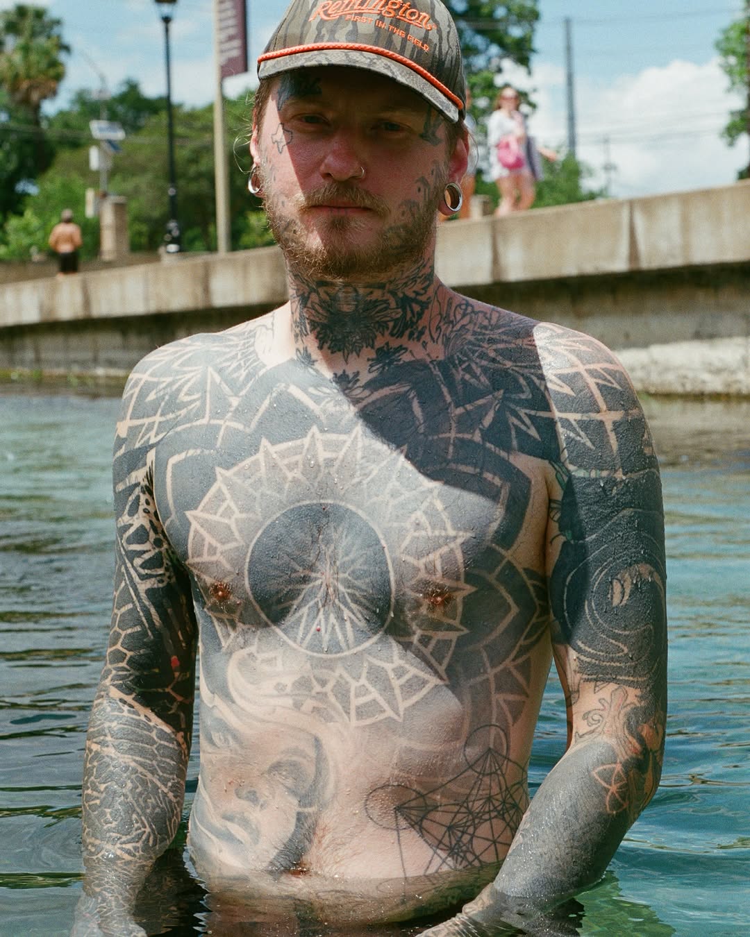 Tattoo by @jon.miller.tattoo — geometric, blackwork