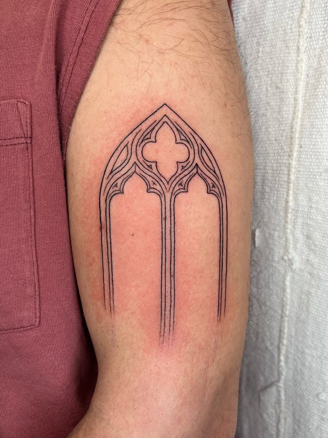 Tattoo by @maris_hare — geometric