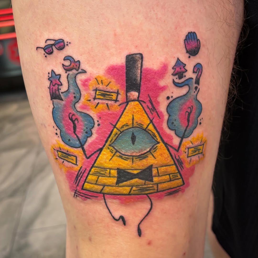 Tattoo by @nikkia.tattoo — new_school, illustrative