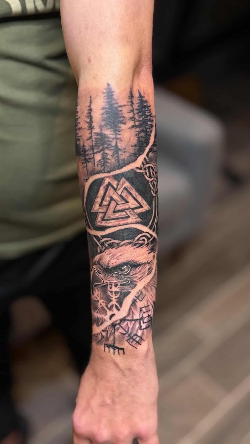 Tattoo by @sparkles_tattoos — black_and_grey, realism