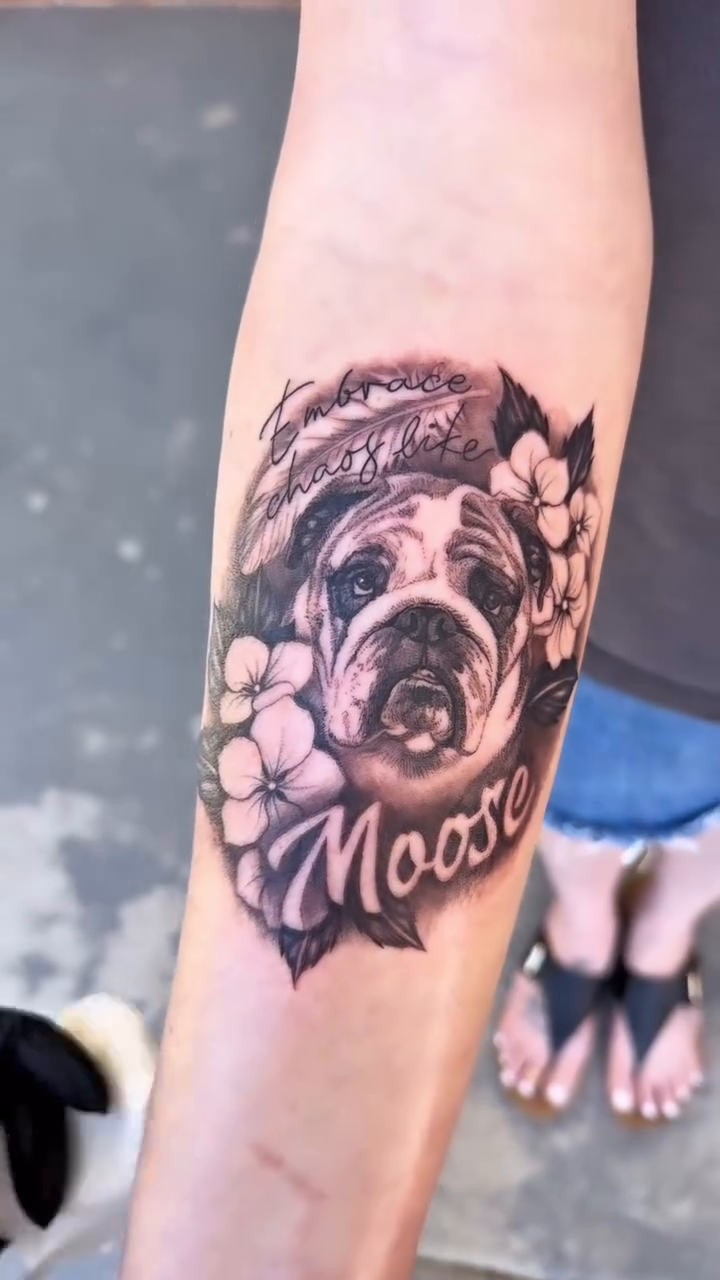 Tattoo by @prolific.tattoos — realism, black_and_grey
