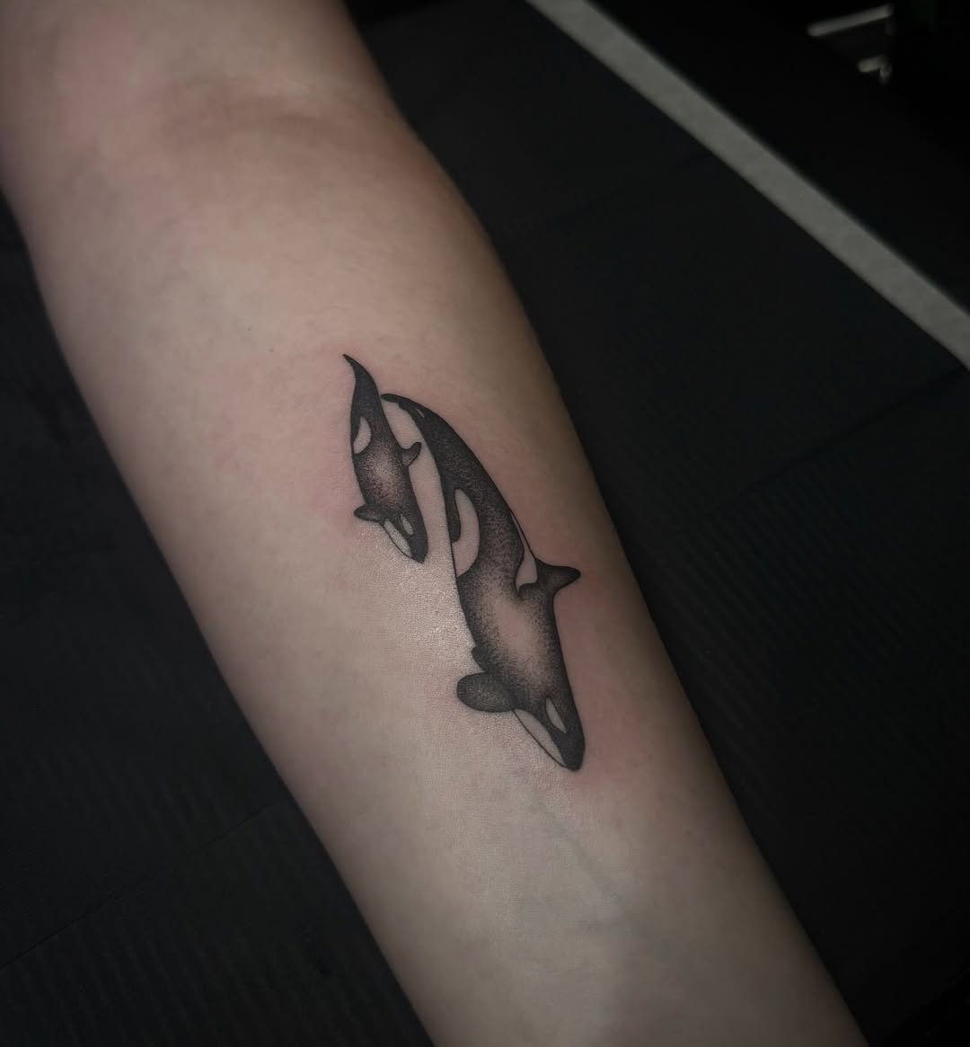 Tattoo by @jianna_tattoos — black_and_grey