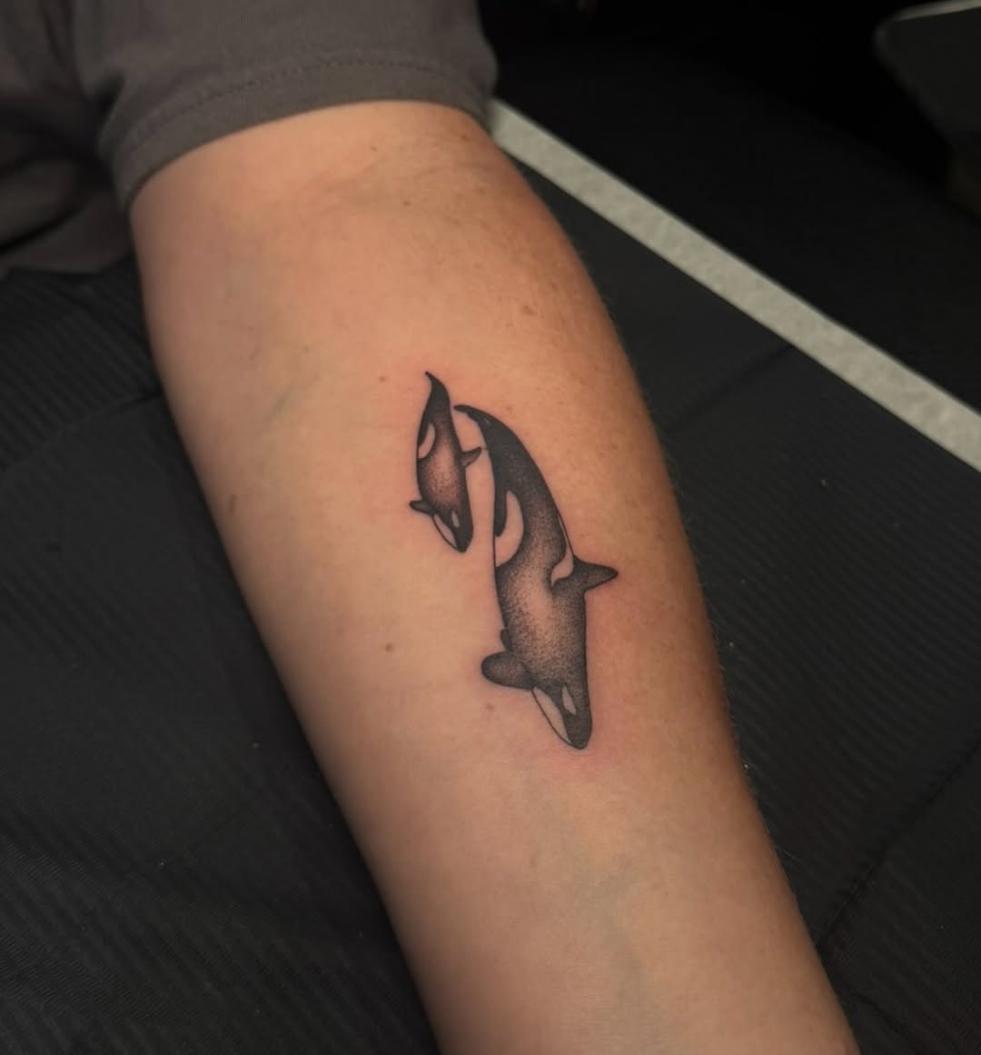 Tattoo by @jianna_tattoos — dotwork