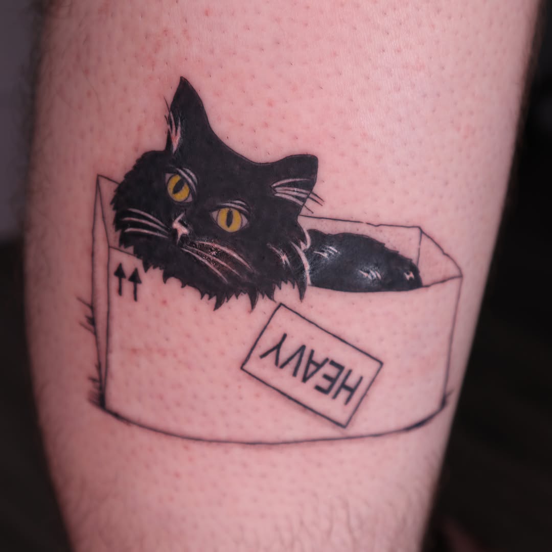 Tattoo by @hbarbarella.art — black_and_grey, lettering_script