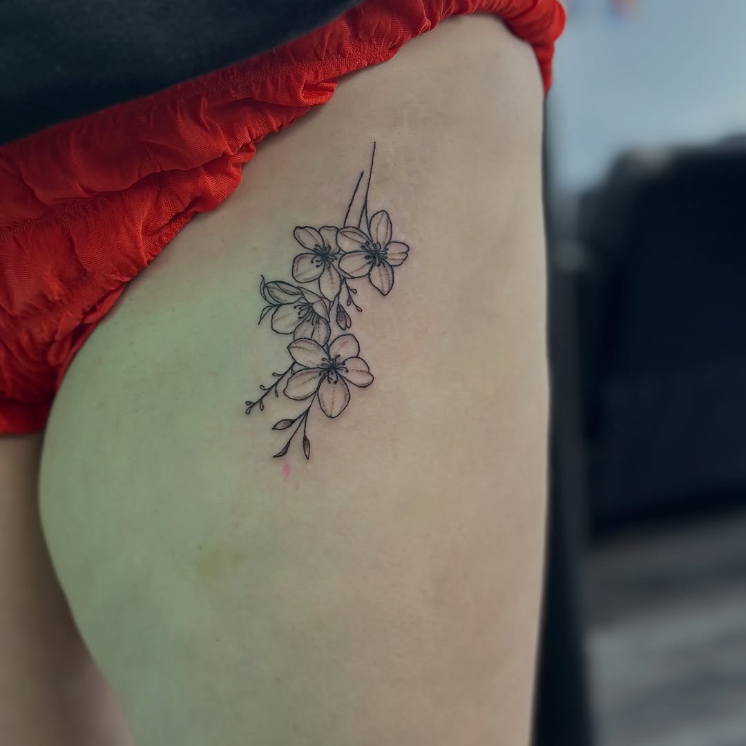 Tattoo by @aj_inkvillage — fine_line