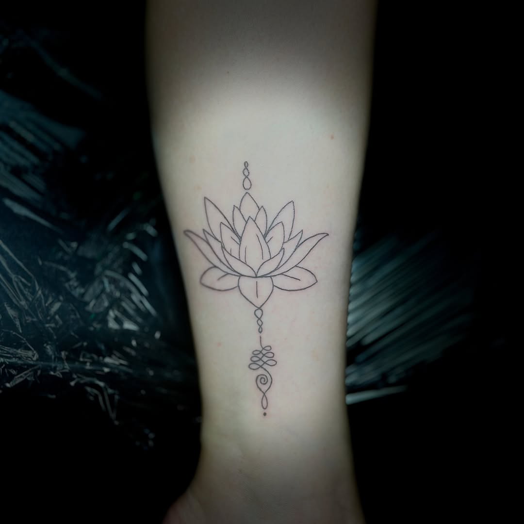 Tattoo by @aj_inkvillage — fine_line