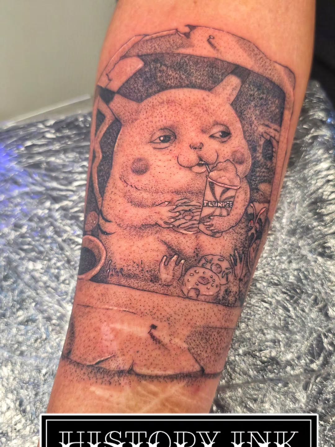 Tattoo by @robby_patiu — realism, black_and_grey