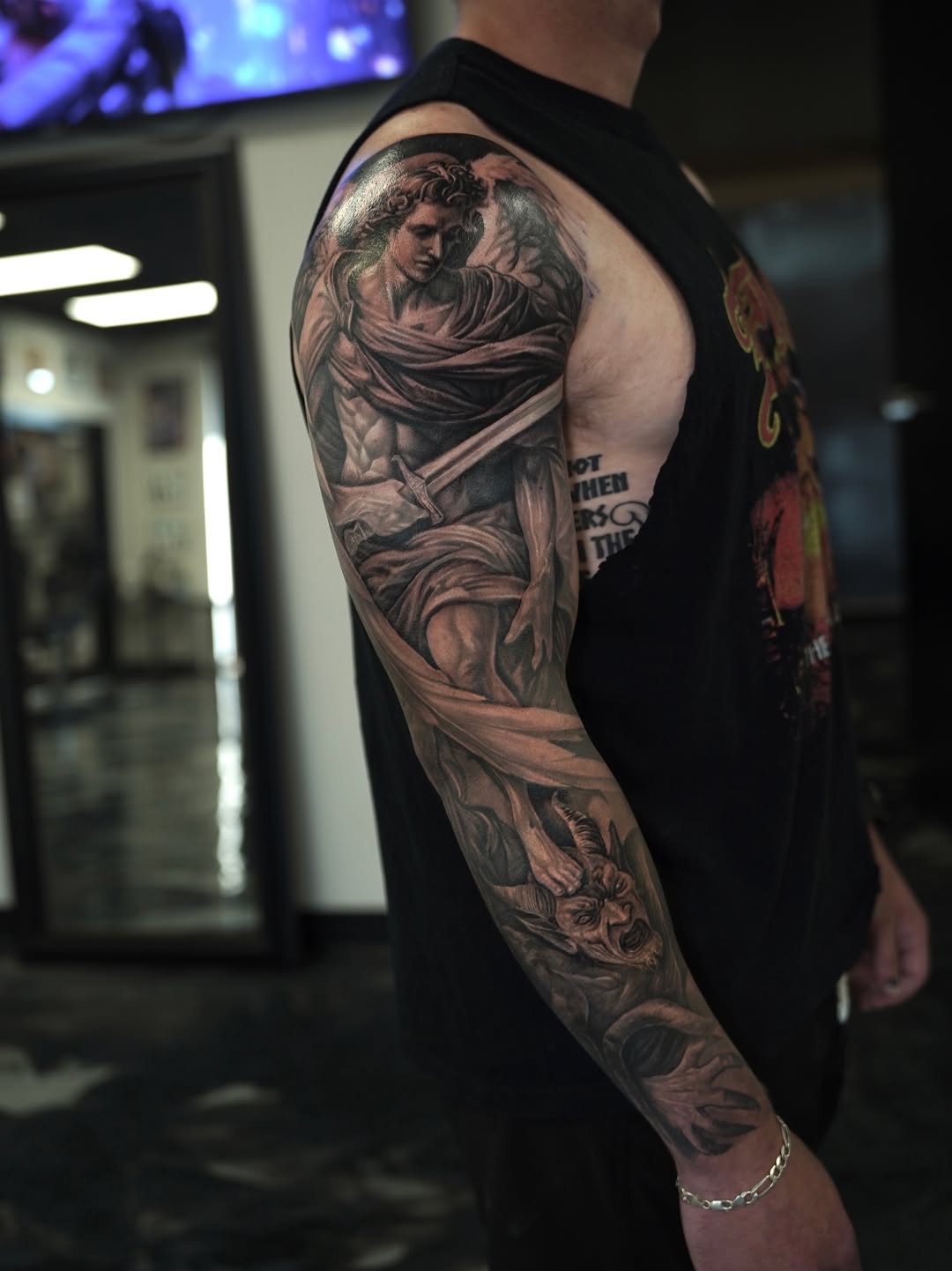 Tattoo by @nelsontellezart — realism, dark_realism