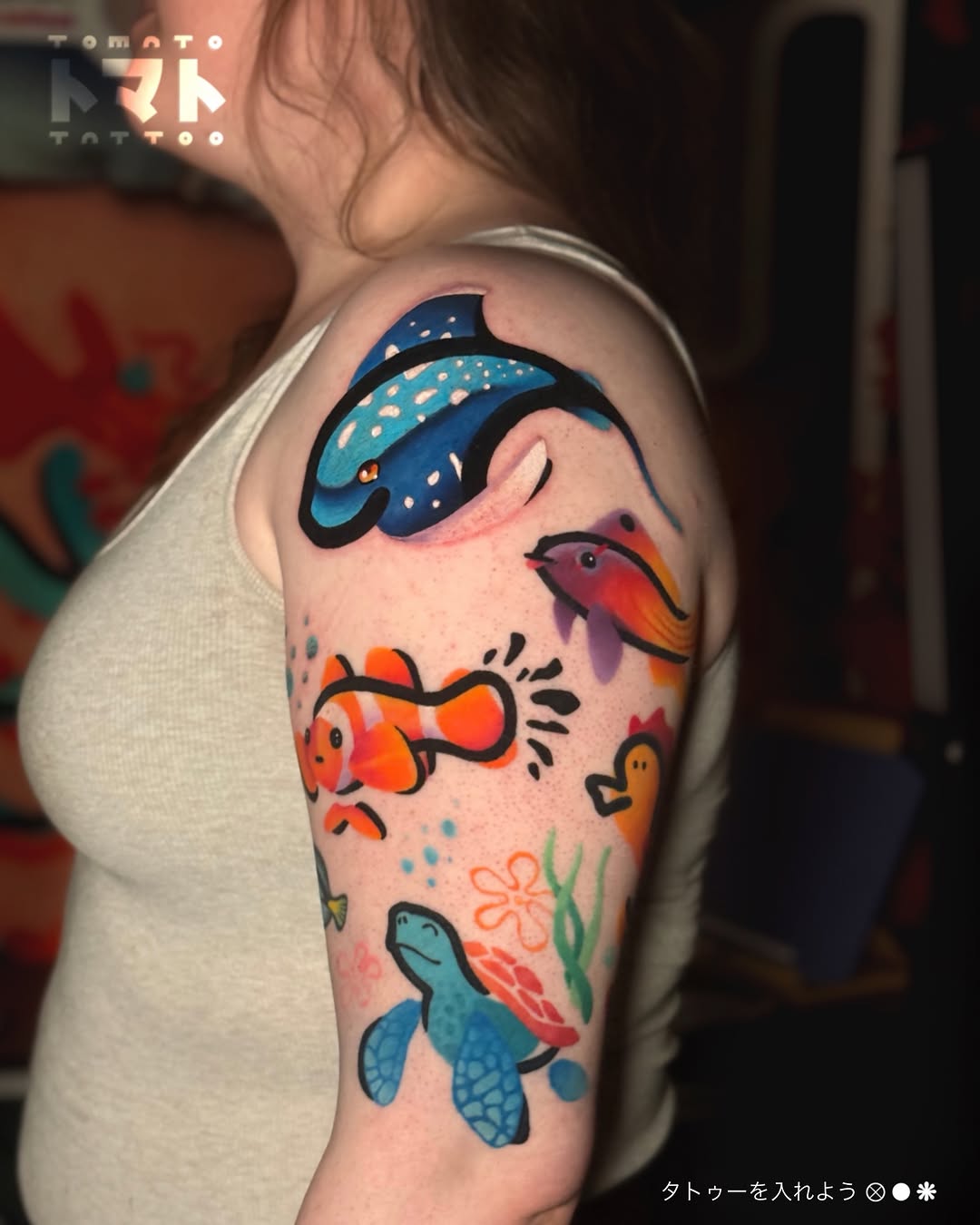 Tattoo by @tomato.tattoos โ new_school