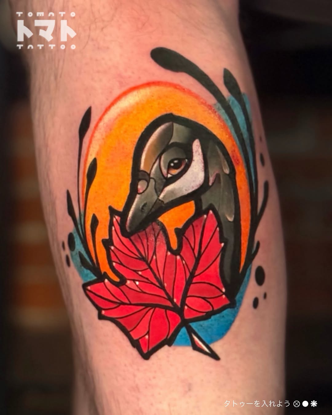 Tattoo by @tomato.tattoos โ new_school