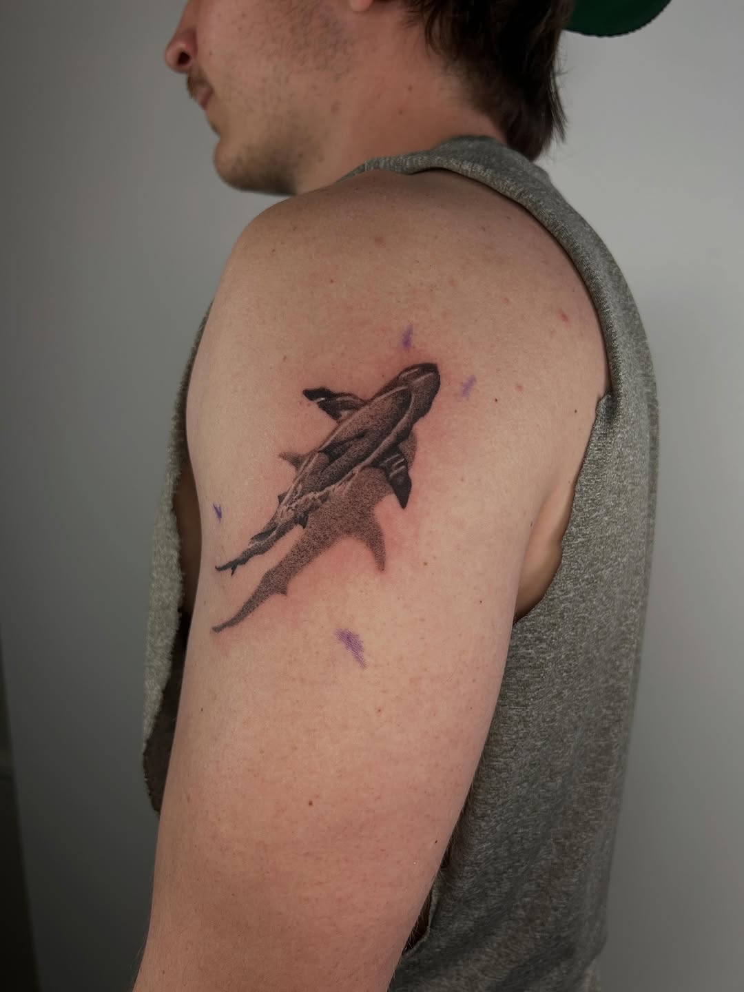 Tattoo by @tatbyj — realism, black_and_grey