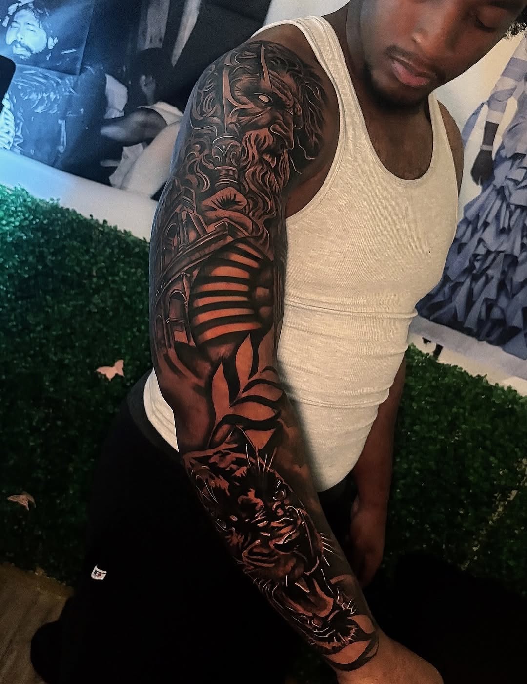 Tattoo by @britattedthat — realism, black_and_grey