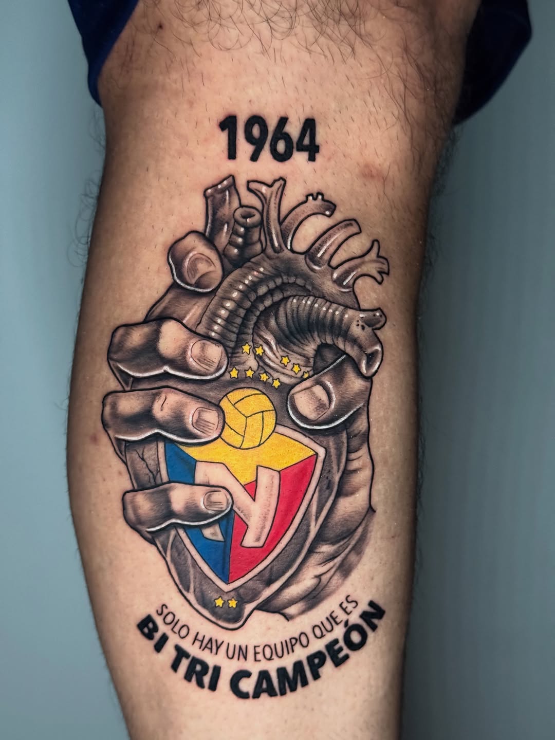 Tattoo by @monicas_tattoos — realism, lettering_script